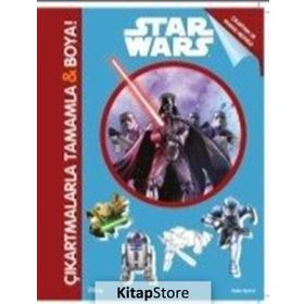 Disney Star Wars - Çıkartmalarla Tamamla ve Boya - kollektif