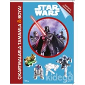 Disney Star Wars - Çıkartmalarla Tamamla ve Boya - kollektif