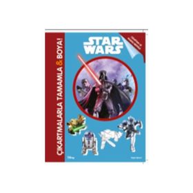 Disney Star Wars - Çıkartmalarla Tamamla ve Boya - kollektif