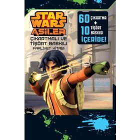 Disney Starwars Asiler - Çıkartmalı ve Tişört Baskılı Faaliyet Kitabı - kollektif