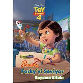 Disney Toy Story Bonnie Forkiyyi Seviyor Boyama Kitabı - Kolektif