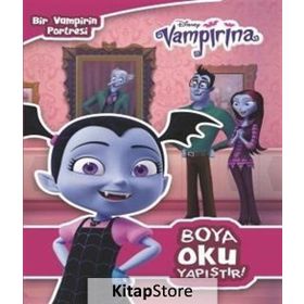 Disney Vampirina-Bir Vampirin Portresi Boya Oku Yapıştır - Kolektif