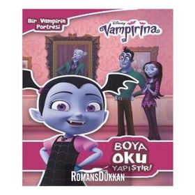 Disney Vampirina-Bir Vampirin Portresi Boya Oku Yapıştır - Kolektif