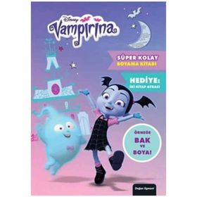 Disney Vampirina Süper Kolay Boyama Kitabı - Doğan Egmont