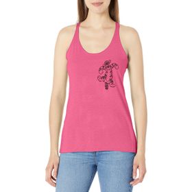 Disney Winnie the Pooh Vintage Line Tigger Racerback Pink Heather Kadın Atlet