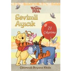 Disney WTP Sevimli Ayıcık Çıkartmalı Boyama Kitabı - kollektif