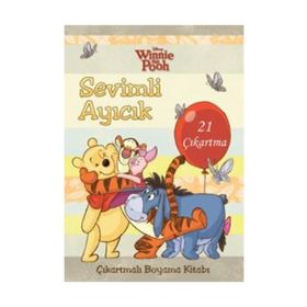 Disney WTP Sevimli Ayıcık Çıkartmalı Boyama Kitabı - kollektif