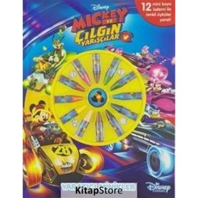 Disney Yaratıcı Minikler - Mickey ve Çılgın Yarışçılar - Kolektif