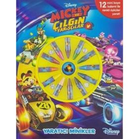 Disney Yaratıcı Minikler - Mickey ve Çılgın Yarışçılar - Kolektif
