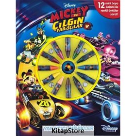 Disney Yaratıcı Minikler - Mickey ve Çılgın Yarışçılar - Kolektif