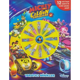 Disney Yaratıcı Minikler - Mickey ve Çılgın Yarışçılar - Kolektif