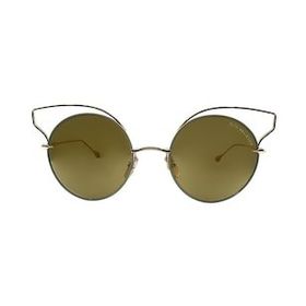 Dita 23008-B TAN GLD 52 52 Believer Gold Yuvarlak Çerçeve Kadın Güneş Gözlüğü
