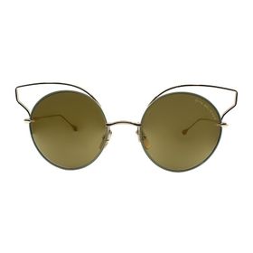 Dita 23008-B TAN GLD 52 52 Believer Gold Yuvarlak Çerçeve Kadın Güneş Gözlüğü