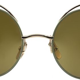 Dita 23008-B TAN GLD 52 52 Believer Gold Yuvarlak Çerçeve Kadın Güneş Gözlüğü