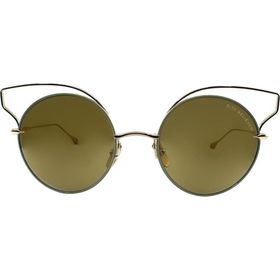 Dita 23008-B TAN GLD 52 52 Believer Gold Yuvarlak Çerçeve Kadın Güneş Gözlüğü