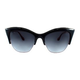 Dita DVT 304-A BLK GLD 54 54 Ditavonteese Siyah Çekik Çerçeve Kadın Güneş Gözlüğü