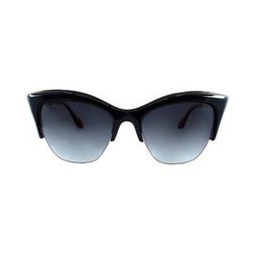 Dita DVT 304-A BLK GLD 54 54 Ditavonteese Siyah Çekik Çerçeve Kadın Güneş Gözlüğü