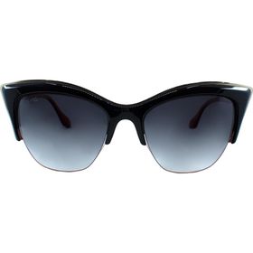 Dita DVT 304-A BLK GLD 54 54 Ditavonteese Siyah Çekik Çerçeve Kadın Güneş Gözlüğü