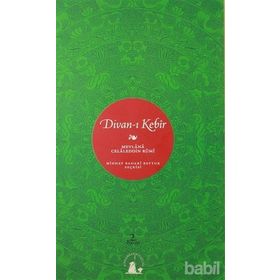 DIVAN-I KEBIR - MEVLÂNÂ CELÂLEDDÎN-I RÛMÎ (ISBN:9789758264346)