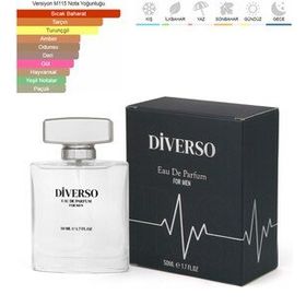 Diverso M115 EDP 50 ml Odunsu&Baharatlı Erkek Parfüm