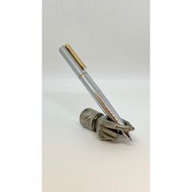 Divitpen Prestıge Silver Gold Clips Roller Kalem