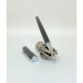 Divitpen Stripes Silver Black Roller Kalem