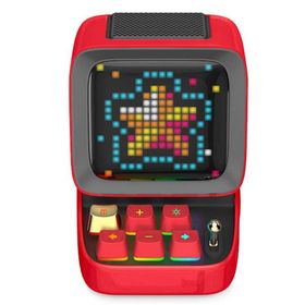 Divoom 6958444603353 Ditoo Plus Kırmızı Bluetooth Hoparlör