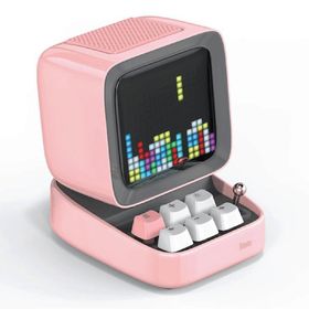 Divoom Ditoo Pembe Bluetooth Hoparlör
