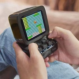 Divoom Ditoo Pro Siyah Mini Bluetooth Hoparlör