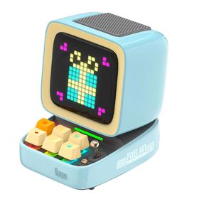 Divoom Ditoo Pro Uyarlanabilir Piksel Ekranlı Mavi Led Bluetooth Hoparlör