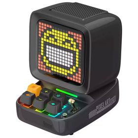 Divoom Ditoo Pro Uyarlanabilir Piksel Ekranlı Siyah Led Bluetooth Hoparlör