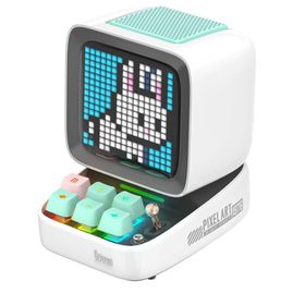 Divoom DitooPro Beyaz Bluetooth Hoparlör