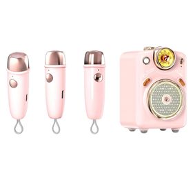 Divoom Fairy-OK Karaoke Mikrofonlu FM Radyolu Taşınabilir Bluetooth Hoparlör