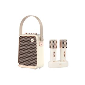 Divoom HQ Çift Karaoke Mikrofonlu 6 Ses Efektli 50 W Taşınabilir Bluetooth Hoparlör