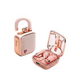 Divoom Love-lock Pembe Taşınabilir Bluetooth Hoparlör