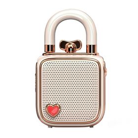 Divoom Love-lock Pembe Taşınabilir Bluetooth Hoparlör