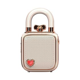 Divoom Love-lock Pembe Taşınabilir Bluetooth Hoparlör
