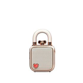 Divoom Lovelock Mini Ses Kayıt Özellikli Ses Kaydedici Pembe Bluetooth Hoparlör