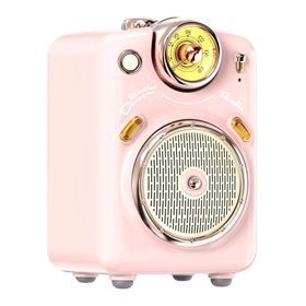 Divoom Pembe Fairy OK Mikrofonlu Mini Bluetooth Hoparlör