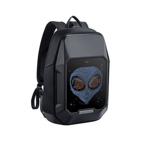 Divoom Pixoo Cyberbag Siyah Piksel Led Ekranlı Sırt Çantası