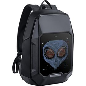 Divoom Pixoo Cyberbag Siyah Piksel Led Ekranlı Sırt Çantası