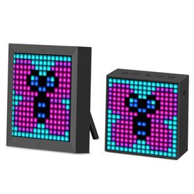 Divoom Pixoo Pixel Led Ekran + Timebox Evo Bluetooth Hoparlör