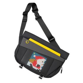 Divoom Pixoo Slingbag-V 16X16 Piksel Led Ekranlı Taşınabilir Postacı Çantası