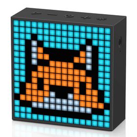 Divoom Timebox Evo Pixel Art Smart Siyah Bluetooth Hoparlör