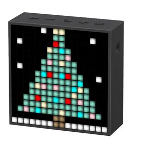 Divoom Timebox Evo Uyarlanabilir Piksel Ekranlı Siyah Led Dekor Bluetooth Hoparlör