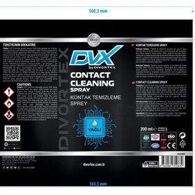 Divortex 200 ml Yağlı Kontak Temizleme Spreyi