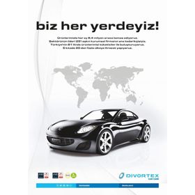 Divortex 3 lt Organik Mavi Antifiriz