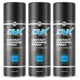 Divortex 3x400 ml Yağsız Kontak Temizleme Spreyi