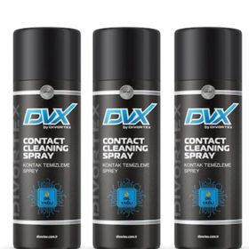 Divortex 3x400 ml Yağsız Kontak Temizleme Spreyi