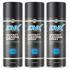 Divortex 3x400 ml Yağsız Kontak Temizleme Spreyi